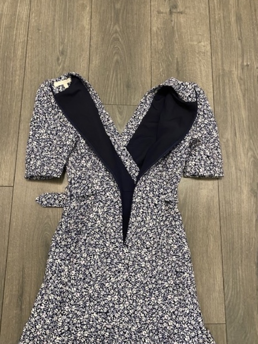 Jonathan Simkhai Evelyn Floral Crepe Mini Dress Size 0 - Picture 12 of 13